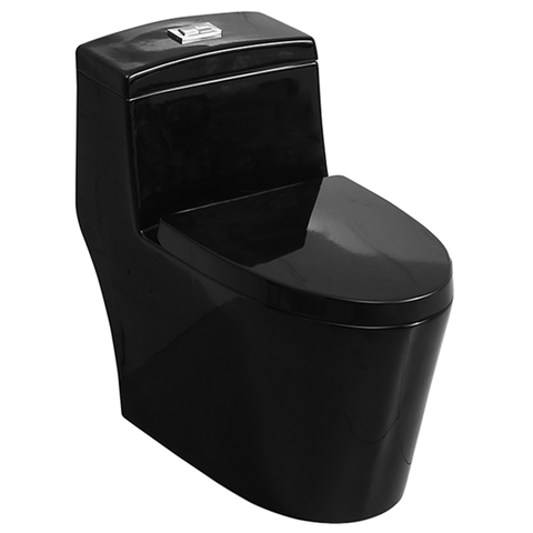 Vaso Sanitário Preto Monobloco Harmony Vaso Sanitário 8016B