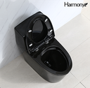 Ver imagem 4 de Vaso Sanitário Preto Monobloco Harmony Vaso Sanitário 8016B