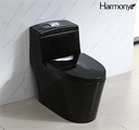 Ver imagem 2 de Vaso Sanitário Preto Monobloco Harmony Vaso Sanitário 8016B