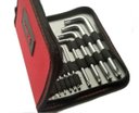 Ver imagem 2 de Jogo de Chaves Hexagonais Allen e Torx 18 Peças Cr-V 123149 MTX