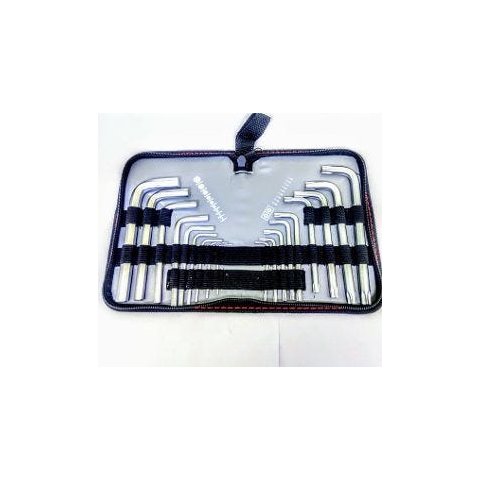Jogo de Chaves Hexagonais Allen e Torx 18 Peças Cr-V 123149 MTX