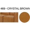 Ver imagem 2 de Poltrona Decorativa Laura 65cm Couro Caramelo - Sallar Home