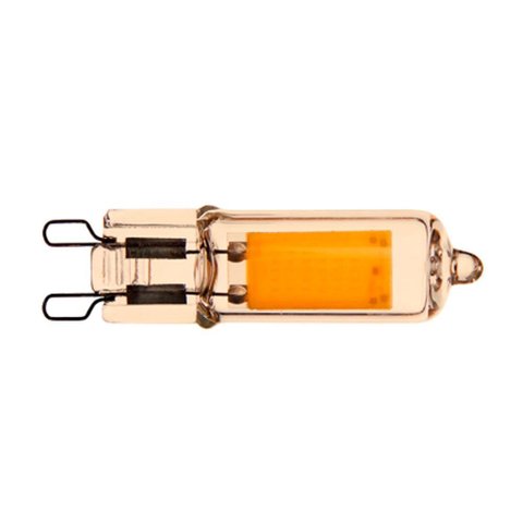 Lampada Led Decorativa Luz Ambar Iluminaçao Decoraçao Retro G9 Quente