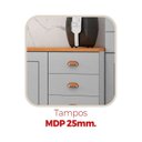 Ver mais imagens de Cozinha Modulada 3 Peças Aspen