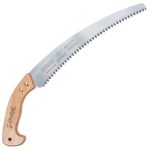 Serrote Poda Curvo Samurai Ichigeki 330mm Coldre W-330-Lh