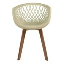 Ver imagem 2 de Cadeira de Jantar Web Pé Wood Modelo Premium Madeira Maciça Originalfendi