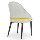 Ver imagem 7 de Kit 4 Cadeiras de Jantar Estofada Design La Martina - Branca