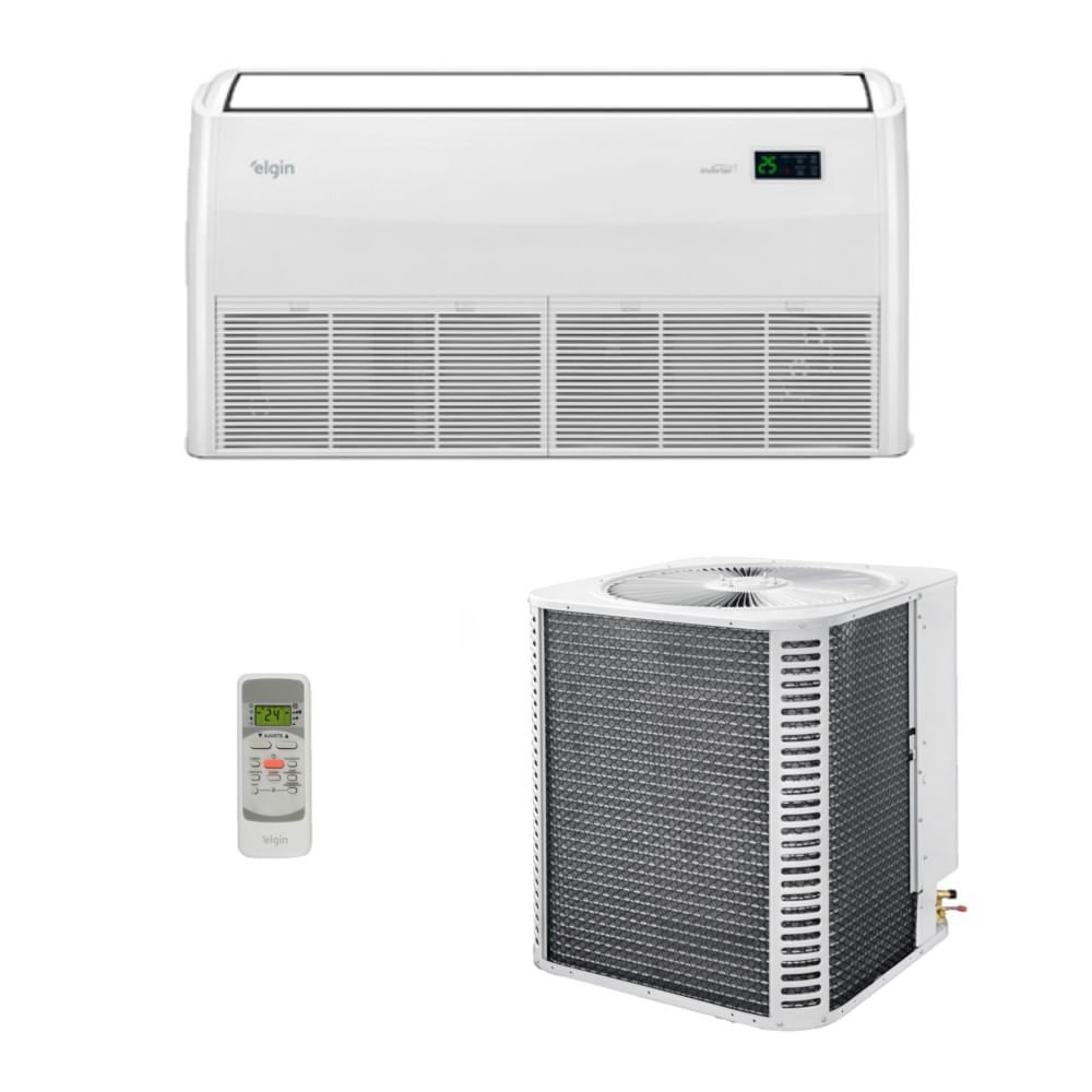 Ar-condicionado Split Piso Teto Inverter Eco R-32 Elgin 58.000 Btus Só Frio 220v Monofásico - 1