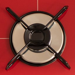 Cooktop 4 Bocas Ultra Chama Bivolt Chamalux - Vermelho - 3