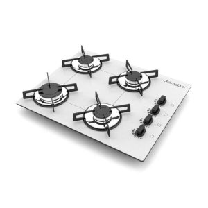 Cooktop 4 Bocas Ultra Chama Bivolt Chamalux - Branco