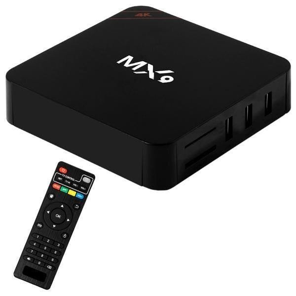 Conversor Smart TV Box Mx9 4K Android 8.1.2 - 2