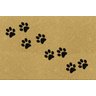 Tapete Capacho Limpe Sim Patinhas Cão Gato Divertido Casa - 2