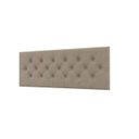 Ver imagem 1 de Cabeceira Cama Box Capitonê Casal 1,38 Jade:Bege