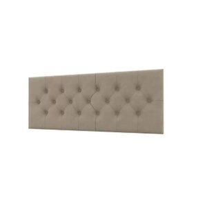 Cabeceira Cama Box Capitonê Casal 1,38 Jade:Bege
