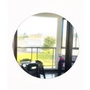 Ver imagem 2 de Espelho Decorativo Redondo Para Banheiro Sala Com LED - 50cm