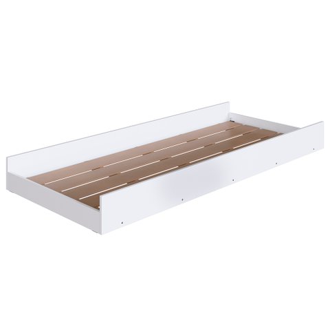 Cama Auxiliar Infantil para Colchão 78x188cm Infix C06 Branco - Mpozenato