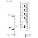 Ver imagem 4 de Paneleiro 2 Portas Mp2121.891 Branco