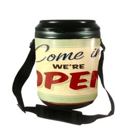 Cooler Térmico 12 Latas Welcome We Are Open Alegra Store - 1