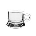 Ver imagem 1 de Jogo 12 Xícarasde Café Caneca Vidro Robusta Lisa 85ml em Casa Tem