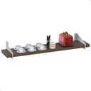 Ver imagem 4 de 3 Prateleiras de Madeira Estilo Industrial Suspensa Max50bm