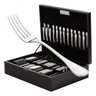 Faqueiro 101 Peças Inox com Estojo de Madeira Avalon Wolff Rojemac - 1