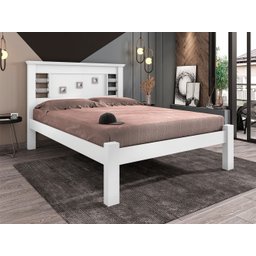 Cama Casal Vaius Branco - 4