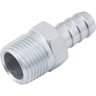 Espigão Fixo Macho para Mangueira 3/8 Rosca 3/8 Npt Aço Zincado - 1