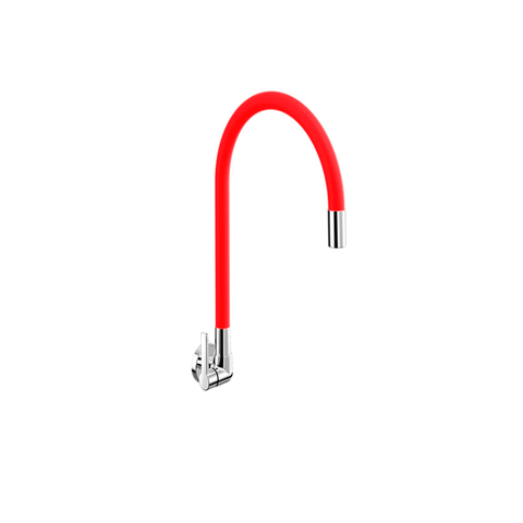 Torneira para Cozinha de Parede Galiflex Vermelha - Docol