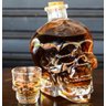 Garrafa Caveira Vidro Rock Bar Shot Dose com Rolha 750ml - 3