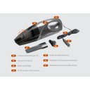 Ver imagem 6 de Aspirador de Pó Automotivo Portátil 12V Pó Água 80W 3 Metros