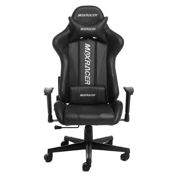 Cadeira Gamer MaxRacer Skilled Preta Reclina 180 graus - 1