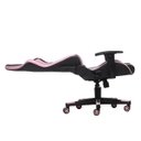 Ver imagem 4 de Cadeira Gamer Maxracer Aggressive Rosa Reclina 180 Graus