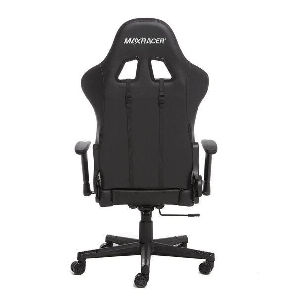 Cadeira Gamer MaxRacer Aggressive Preta Reclina 180 graus - 4