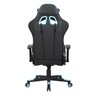 Cadeira Gamer MaxRacer Aggressive Azul Reclina 180 graus - 4