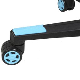 Cadeira Gamer MaxRacer Aggressive Azul Reclina 180 graus - 3