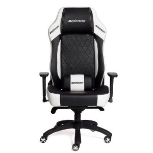 Cadeira Gamer MaxRacer Bunker-SMI Branca 8 Pontos de Massagem