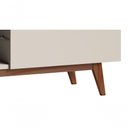 Ver imagem 2 de Rack Classic Ad 2.2 Off White com Freijó - Imcal Móveis