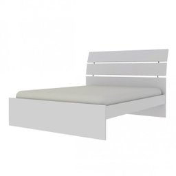 Cama Casal em Mdf Premium Branco - 2
