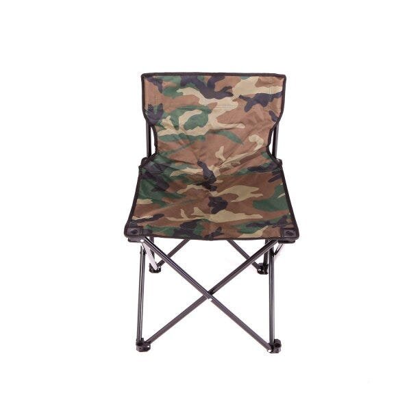 Cadeira Dobrável com Encosto Camuflado Araguaia Premium Bel Fix - 2