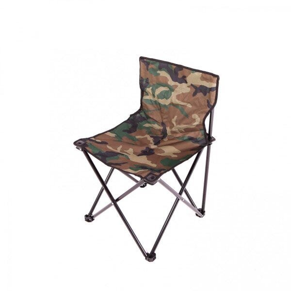 Cadeira Dobrável com Encosto Camuflado Araguaia Premium Bel Fix - 4