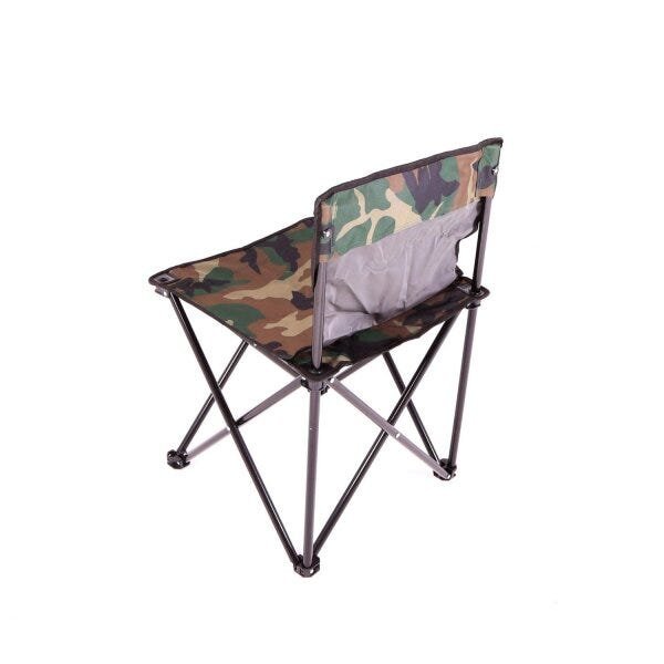 Cadeira Dobrável com Encosto Camuflado Araguaia Premium Bel Fix - 3