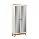 Ver imagem 4 de Sapateira 2 Portas Espelhadas 5 Prateleiras Retrô Dalla Costa