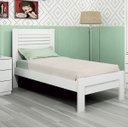 Ver imagem 1 de Cama Solteiro Cabeceira com Detalhes Safira