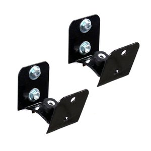 Suporte Parede Home Theater Universal P/ Caixa De Som Acústica  - Preto - Contém 2 Suportes
