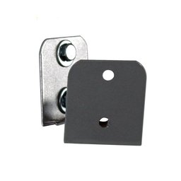 Par de Suporte Caixa Acústica Som Home Theater Parede Cinza - 4