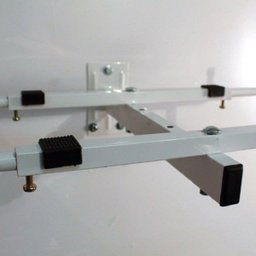 Suporte Forno Elétrico e Microondas Parede universal Padrão Regulável Ajustável Tradicional Branco - 3