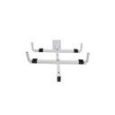 Ver imagem 2 de Suporte Forno Elétrico e Microondas Parede universal Padrão Regulável Ajustável Tradicional Branco