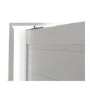 Ver imagem 3 de Porta Pivotante de Alumínio Branco 210 x 90 Linha 25 com Puxador - Direita