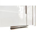 Ver imagem 4 de Porta Pivotante de Alumínio Branco 210 x 90 Linha 25 com Friso - Direita