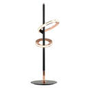 Ver imagem 5 de Abajur Ginga Rose Gold e Preto (d)20cm (a)60cm 4,3w + 6,1w 3000k 520lm - Bb013